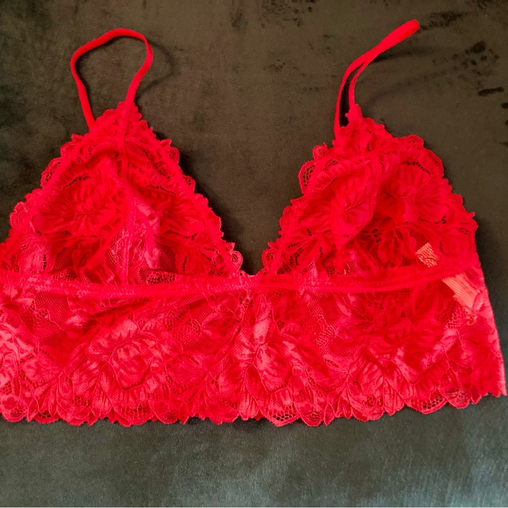 Free People Scarlet Lace Bralette